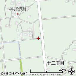 岩手県花巻市十二丁目周辺の地図