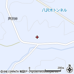 秋田県横手市大森町八沢木柴橋周辺の地図