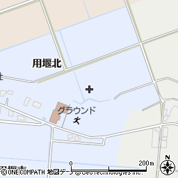 秋田県由利本荘市埋田用堰北周辺の地図