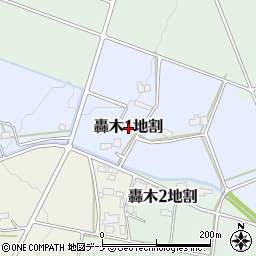 岩手県花巻市轟木第１地割周辺の地図