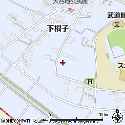 岩手県花巻市下根子519-1周辺の地図