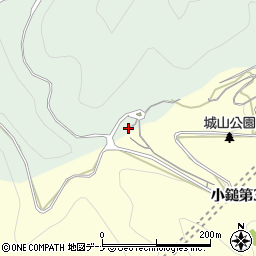 城山周辺の地図