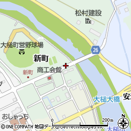 新里鍼灸院周辺の地図