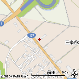 株式会社カナモト　本荘営業所周辺の地図