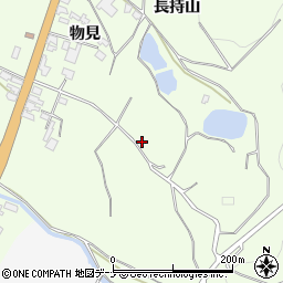 秋田県横手市金沢中野物見165周辺の地図