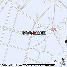 岩手県花巻市東和町舘迫（３区）周辺の地図