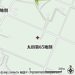 岩手県花巻市太田第６５地割37周辺の地図