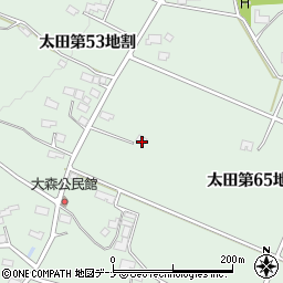 岩手県花巻市太田第６５地割21周辺の地図