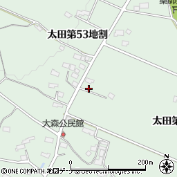 岩手県花巻市太田第６５地割19-1周辺の地図