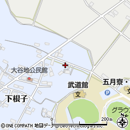 岩手県花巻市下根子430-7周辺の地図