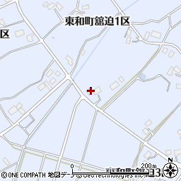 岩手県花巻市東和町舘迫１区250周辺の地図