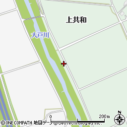 大戸川周辺の地図