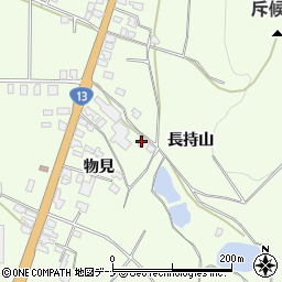 秋田県横手市金沢中野物見82周辺の地図