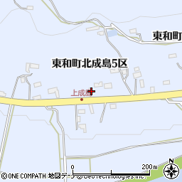 岩手県花巻市東和町北成島５区周辺の地図