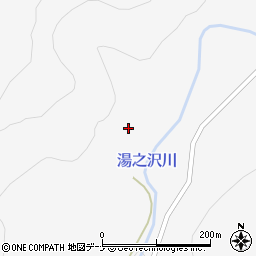 岩手県和賀郡西和賀町湯之沢３３地割周辺の地図