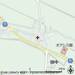 秋田県横手市黒川鶴巻田247-3周辺の地図