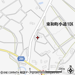 岩手県花巻市東和町小通（１区）周辺の地図