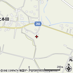 秋田県仙北郡美郷町金沢西根元村2周辺の地図