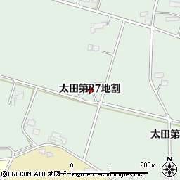 岩手県花巻市太田第３７地割周辺の地図