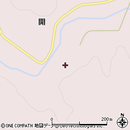 秋田県横手市大森町坂部（山根）周辺の地図