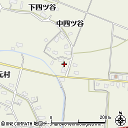 秋田県仙北郡美郷町金沢西根元村419周辺の地図