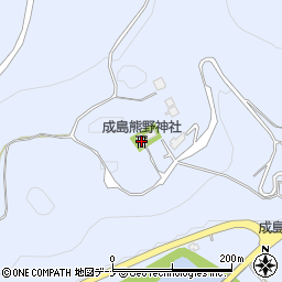 成島熊野神社周辺の地図
