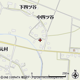 秋田県仙北郡美郷町金沢西根元村185周辺の地図