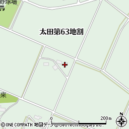 岩手県花巻市太田第６３地割周辺の地図