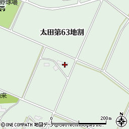 岩手県花巻市太田（第６３地割）周辺の地図