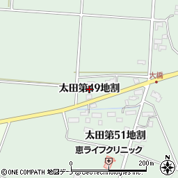 岩手県花巻市太田（第４９地割）周辺の地図