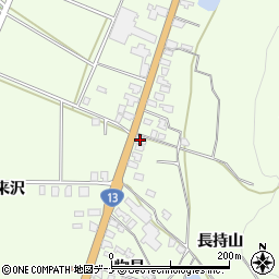 秋田県横手市金沢中野物見94周辺の地図