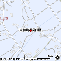 岩手県花巻市東和町舘迫１区周辺の地図