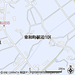 岩手県花巻市東和町舘迫（１区）周辺の地図