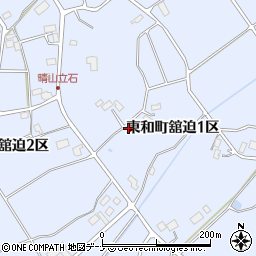 岩手県花巻市東和町舘迫１区123周辺の地図