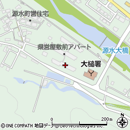 大槌町消防団　消防会館・団本部周辺の地図