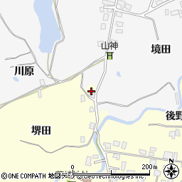 秋田県由利本荘市藤崎水林周辺の地図