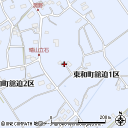 岩手県花巻市東和町舘迫１区110周辺の地図