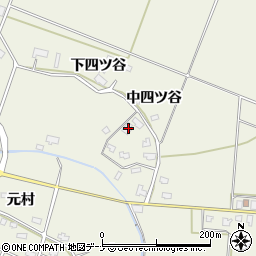 秋田県仙北郡美郷町金沢西根元村399周辺の地図
