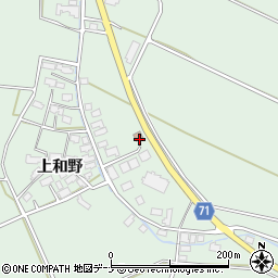 秋田県横手市黒川悪戸谷地周辺の地図