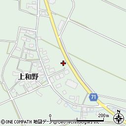秋田県横手市黒川悪戸谷地97-3周辺の地図