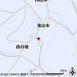 秋田県仙北郡美郷町飯詰東山本79周辺の地図