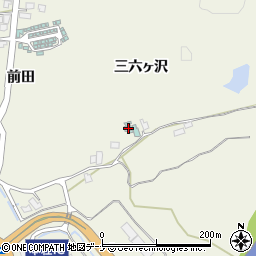 秋田県由利本荘市二十六木三六ヶ沢5-3周辺の地図