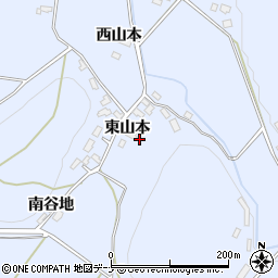 秋田県仙北郡美郷町飯詰東山本70-2周辺の地図