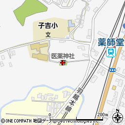 医薬神社周辺の地図