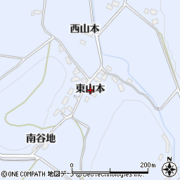 秋田県美郷町（仙北郡）飯詰（東山本）周辺の地図