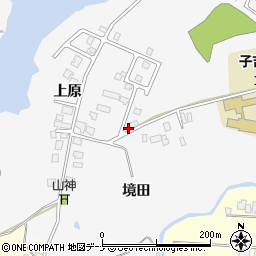 秋田県由利本荘市薬師堂上原1周辺の地図