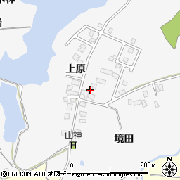 秋田県由利本荘市薬師堂上原15周辺の地図