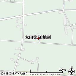岩手県花巻市太田第５０地割周辺の地図