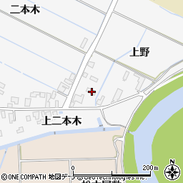 秋田県由利本荘市薬師堂上野31周辺の地図