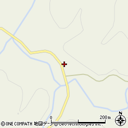 秋田県由利本荘市滝早稲田64-1周辺の地図